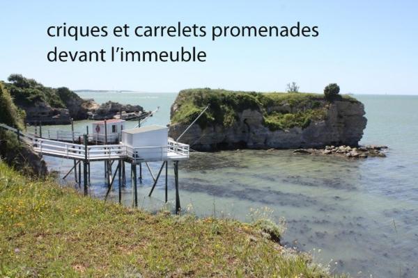 Appartement Vue Mer 180Deg Saint-Georges-de-Didonne Esterno foto